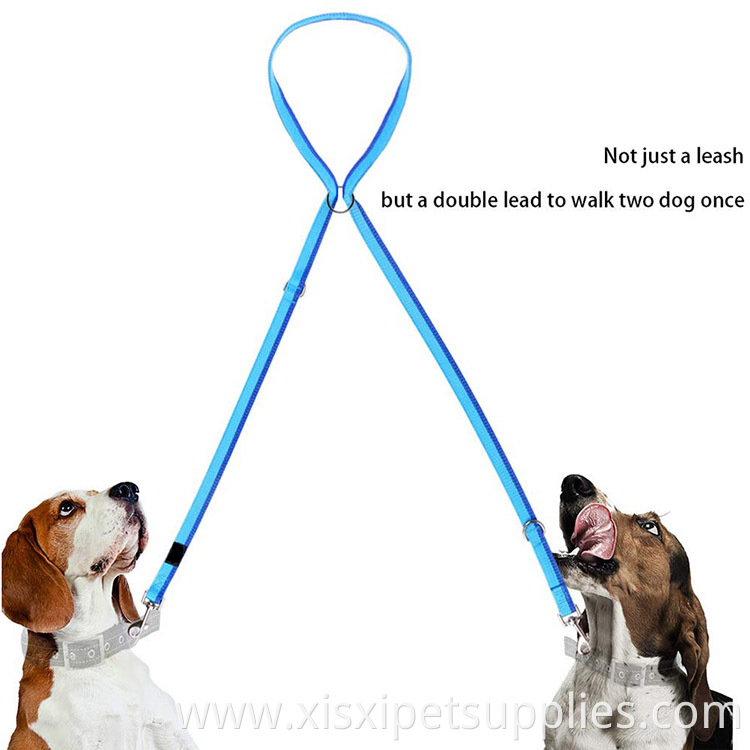 1.9m Multifunctional Dog Lead, Double Ended Leash Last Long, Reflective Safety at Night Walk, Train Your Pet